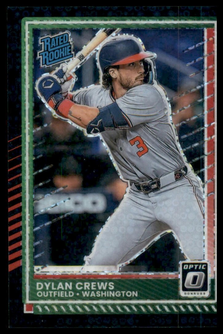 2025 Donruss #54 Dylan Crews Optic Circles