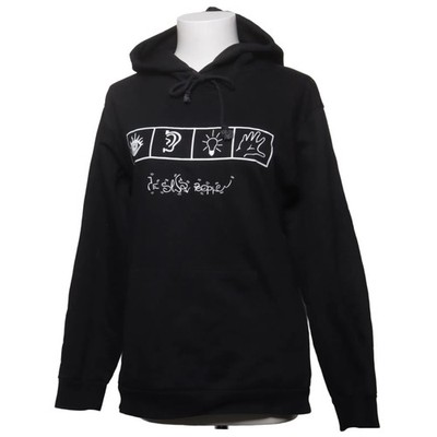 Rock Eagle, Kapuzenpullover, Größe: 38/40, Schwarz, Print, Damen #6Lf