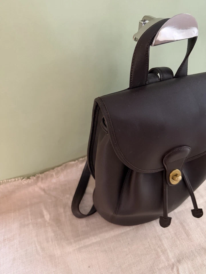 Coach 101-76 Vintage Leather Backpack — Rare Legacy Quiet Luxury - Image 2 of 4