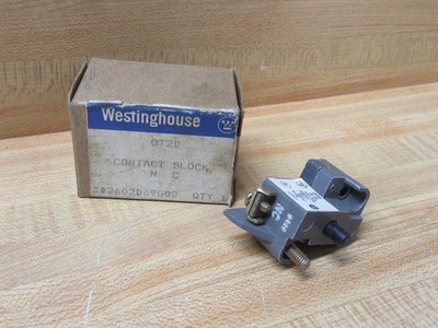 Westinghouse 0T2D Contact Block NC OT2D 2602D69G02 (Pack of 3)