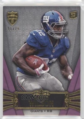 2012 Topps Supreme Violet 31/75 David Wilson #17 Rookie RC ht1
