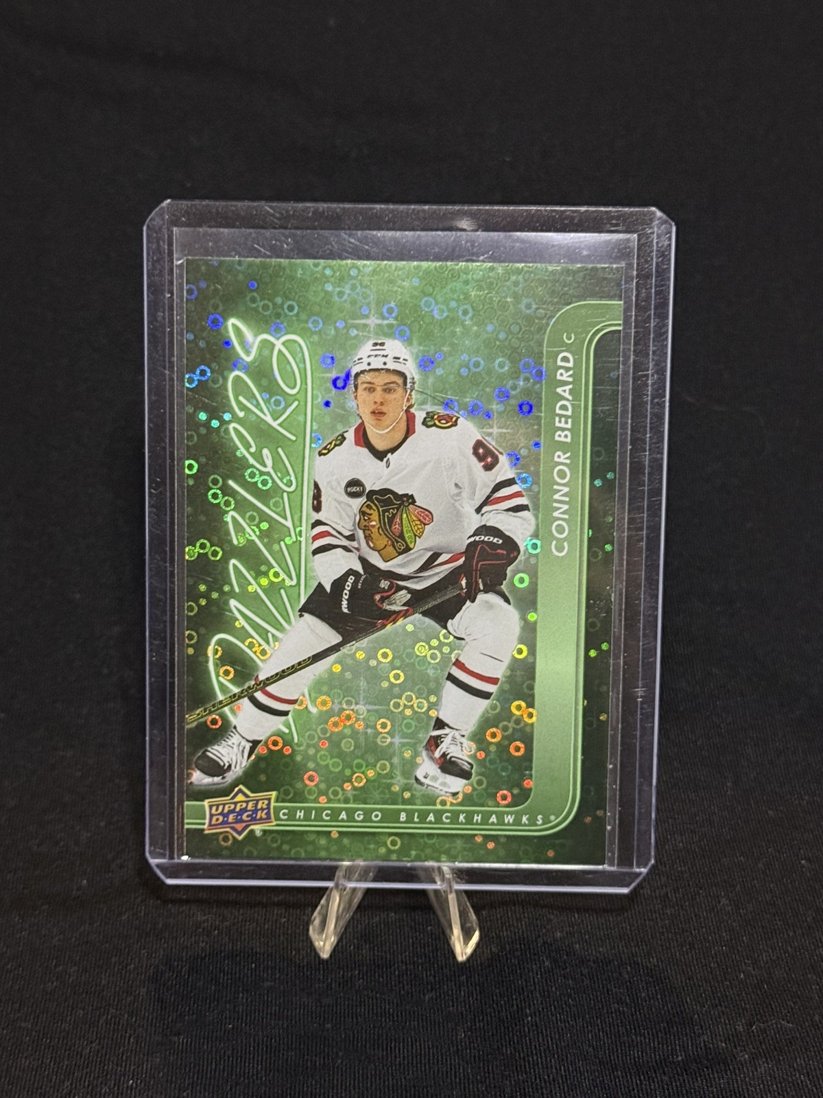 2023-24 Upper Deck Series 2 - Dazzlers Connor Bedard #DZ-79 Green (RC)