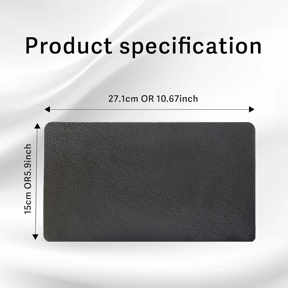 Almohadilla de tablero de gel antideslizante universal para automóviles - 10,6 x 5,9 pulgadas, ecológica Foto 4 de 4