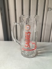 SAGRES Tankard Brand New  Pint Glass Portugal Beer Cerveja Portuguesa - Tankard.