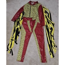 Macho Man Randy Savage WWE Halloween Costume Youth XL Jacket Top Pants READ