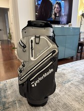 Taylormade Storm Dry Waterproof Golf Cart Bag grey