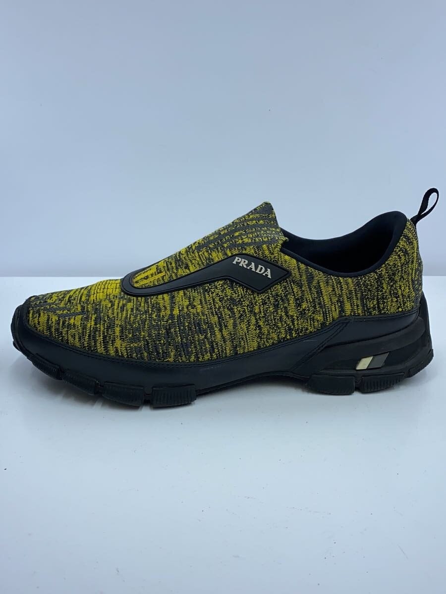 PRADA Low cut Sneakers 6 YLW Nylon 403223