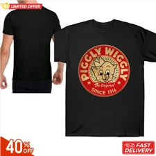 Piggly Wiggly Men'S Fashion T-Shirt - Original White, Short-Sleeved_reprint_sale