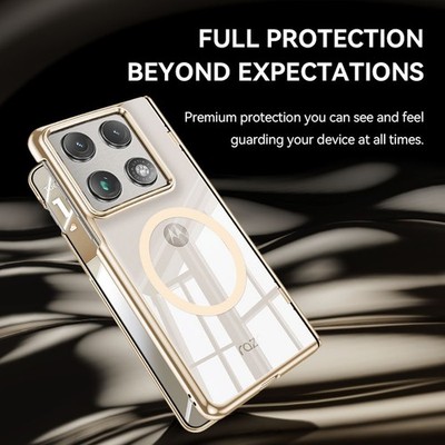 Magnetic Hard Hinge Case with Built-in Front Glass For Motorola Razr Fold (2026)