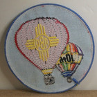 1981 Albuquerque Balloon Fiesta Official Event Patch 10th Annual New Mexico Vtg — photo 2