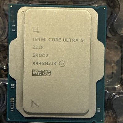 Intel Core Ultra 5 225F Processor 4.90 GHz OEM Tray CPU SRQD2 Grade A
