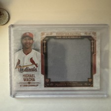 2015 Topps Museum Collection - Momentous Materials Jumbo Relic Michael Wacha