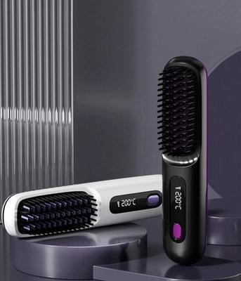 Cordless Hair Straightener Brush