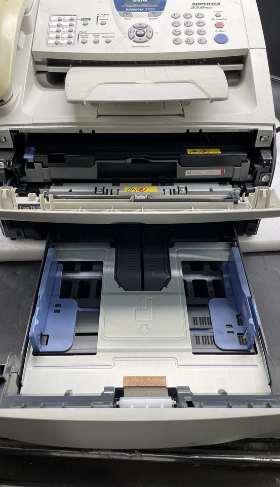 Brother IntelliFAX 2920 Laser Plain Paper Fax Machine and Copier Office Device - Image 2 of 4