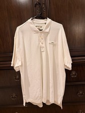 Orvis Men s Creamy White Collared Knit Polo - Size XL