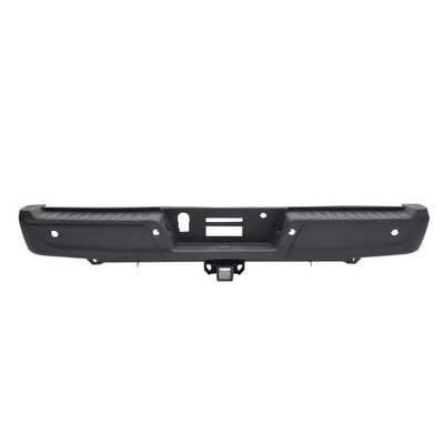 For 2021-2024 Ford F-150 Rear Bumper Assembly w/Hvy Tow w/ 4 Sensor Holes Primed