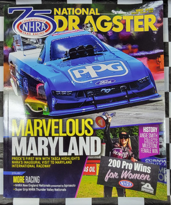 NHRA National Dragster Magazine JUNE 2026 Drag Racing Issue 6 Vol 67