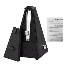 Universal Pyramid Mechanical Metronome ABS Material For Guitar Violin Piano JLSF