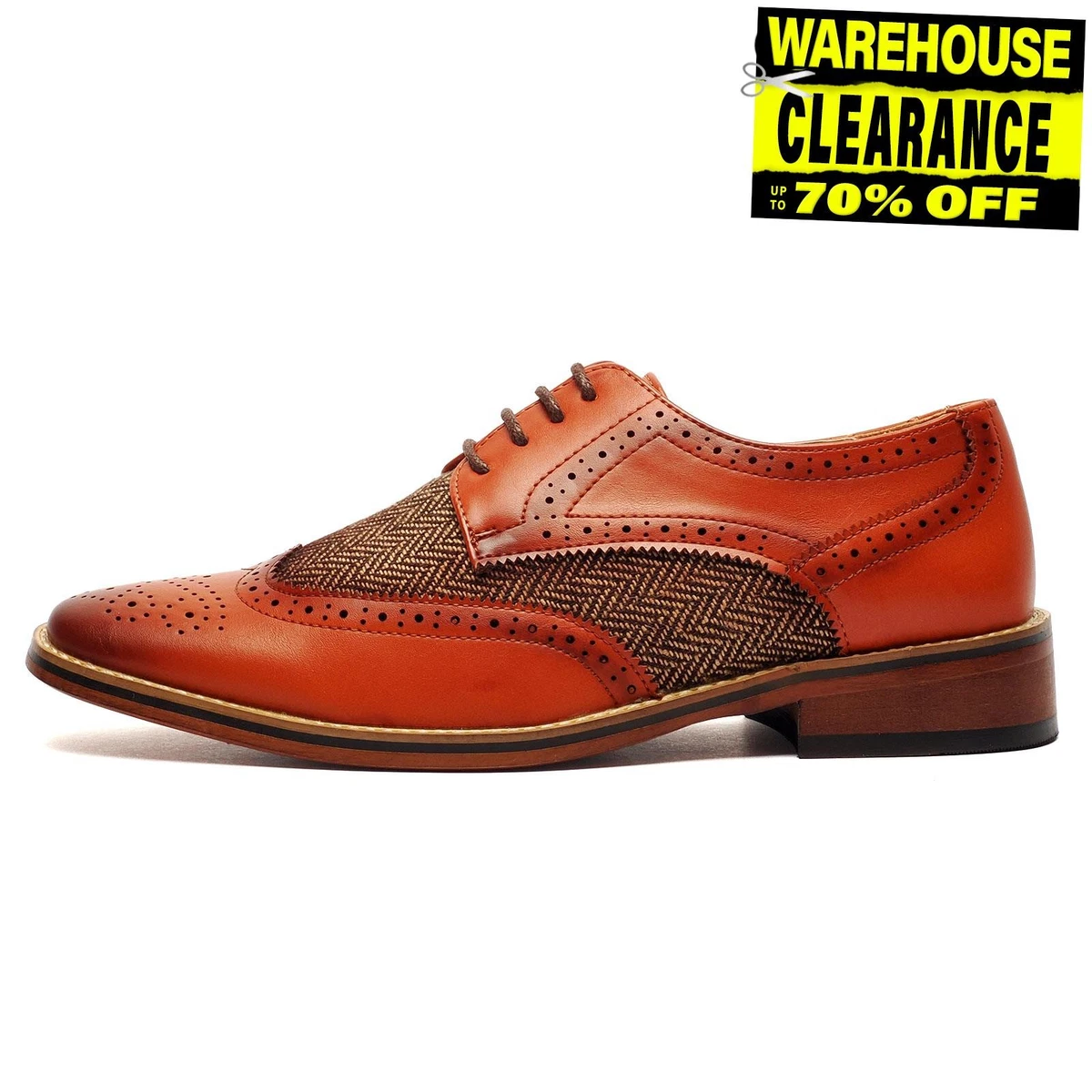 Brogue Lace Up Formal Shoes for Men for sale | eBay UK