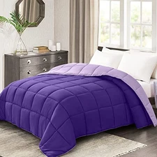  Comforter - Purple Duvet Insert Down California King Purple / Lavender