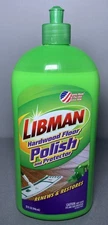 NEW Libman Hardwood Floor Polish & Protector Renews & Restores Gloss Distressed