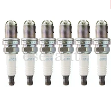 6PCS BKR6EQUP Spark Plugs for ngk 3199 Laser Platinum Fast Delivery