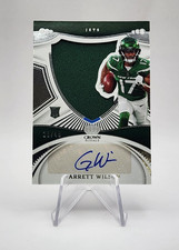 2022 Chronicles Garrett Wilson Crown Royale Silhouette Auto Jersey RC #39/49