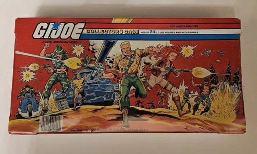 1984 GI Joe TARA Collector Case-Super Clean