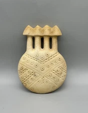 Anatolian Double Headed Marble Stone Idol