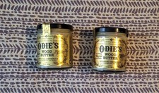2x Odie's Wood Butter in a 9 Ounce Glass Jar Extraordinary Finish And Stabilizer