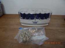 CURLCARE by Conair Hot Hair Curlers 20 Flocked Velvet Pageant Hair Rollers VTG