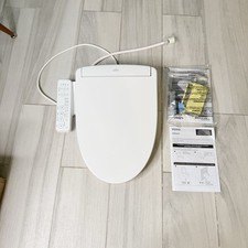 TOTO SW3346 01 WASHLET S2 Elongated Bidet Seat Instant Water Cotton White