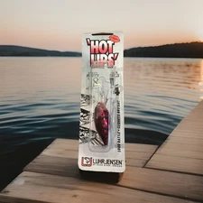 LUHR JENSEN HOT LIPS 1/4oz TROLLER METALLIC RED MAGIC LURE NEW 18’ Depth