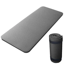 Exercise Yoga Mat Thick Non-slip Durable Extra Mats Pilates Pad Fitness Gym Mini