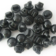 Buttons Half Pearl Shank Mushroom Button Side Shank 10mm