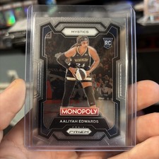 Aaliyah Edwards Rookie 2024 Panini Prizm Monopoly #13 Washington Mystics RC!