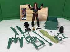 Vintage GI Joe ARAH 1984 Zartan Chameleon File Card 100 COMPLETE with Pads B