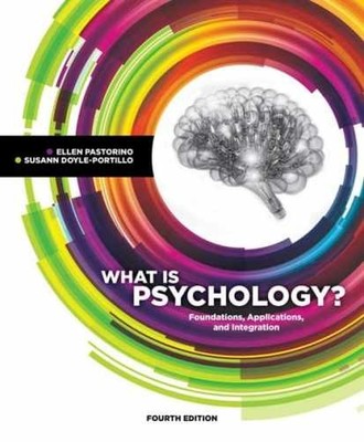What Is Psychology?: - Paperback, by Pastorino Ellen; Doyle-Portillo - Very Good