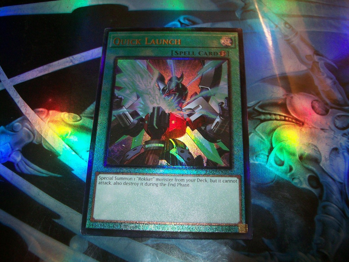 Quick Launch 1st Edition Ultimate Rare RA05-EN062 Yu-Gi-Oh! | eBay