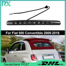Rückleuchte LED Hecklicht Linse Schwarz für FIAT 500 09-18 Zusatz- Bremsleuchte