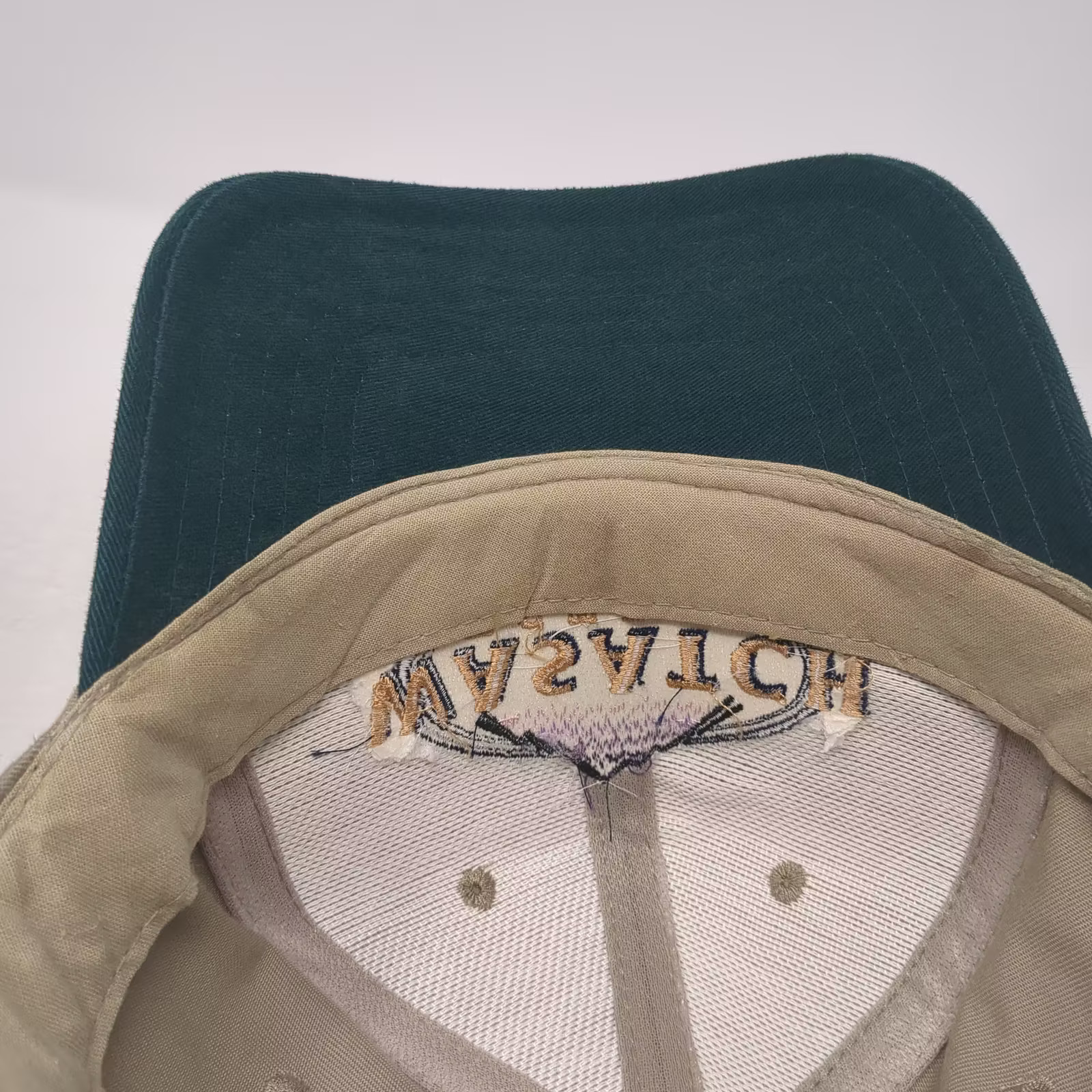 Wasatch Electrical Mountain Logo Baseball Cap Bei… - image 8