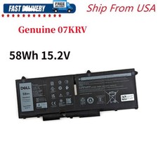 Genuine 58Wh Dell Latitude 5330 7330 7430 7530 Laptop Battery FK0VR 07KRV 8P81K