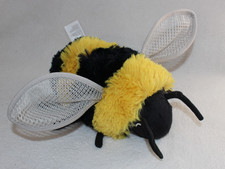 IKEA SKOGSDUVA BUMBLE BEE SOFT TOY 9"  MESH WINGS BENDY ANTENNAE - EXCELLENT