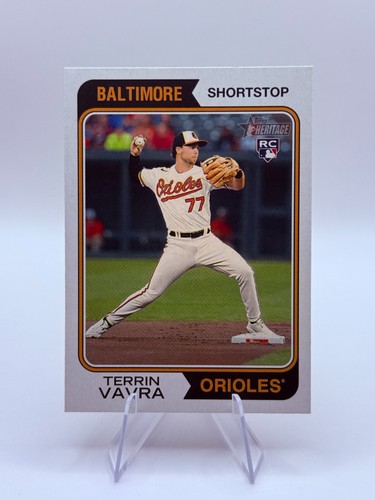 2023 Topps Heritage #148 Terrin Vavra | Baseball Card
