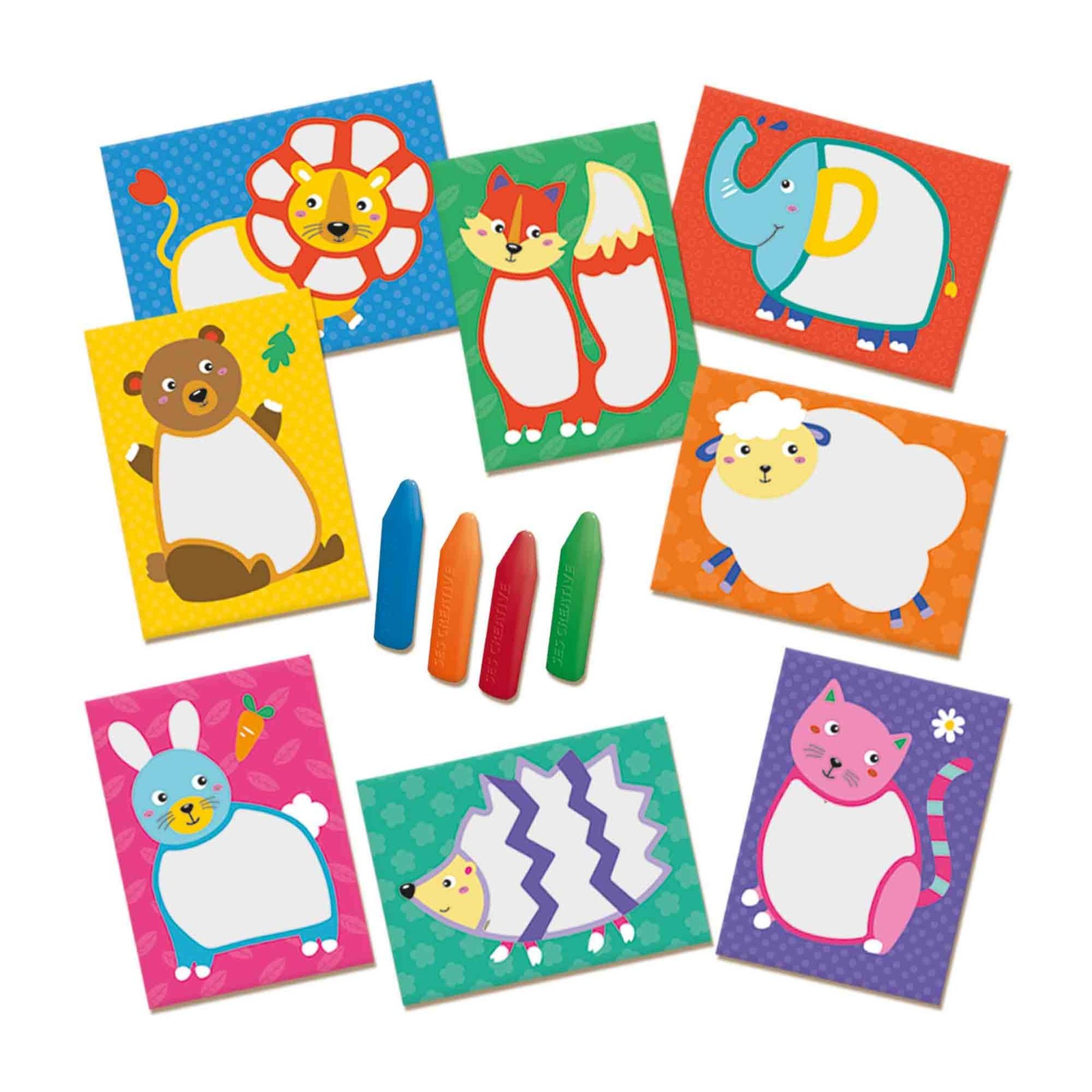 Crayons gras bébé 1 an pour activités créatives et coloriage calme le dimanche