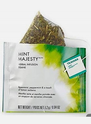 Starbucks Teavana Tea Mint Majesty , Pack Of 118 Sachets Exp 2027