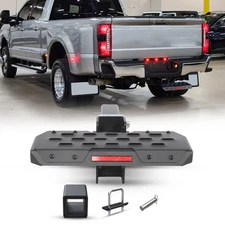 Hitch Step+Trailer Hitch Adapter fit CAR/SUV/TRUCK/VAN with standrad 3” receiver