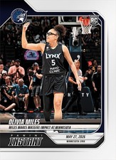 Olivia Miles 2026 Panini Instant WNBA #97 Minnesota Lynx RC Presale