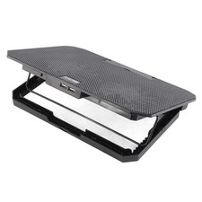 Laptop Cooling Pad Double Fan USB Powered Angle Lighting High Sp MLXP
