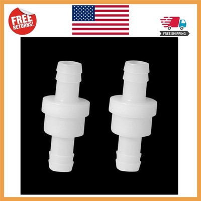 User-Friendly 1/2 Inch Inline Check Valve with Flow Direction Sign - 2 Piece Set